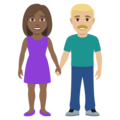 Woman And Man Holding Hands Emoji Joypixels