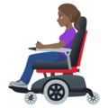 Woman In Motorized Wheelchair Emoji Joypixels