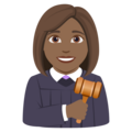 Woman Judge Emoji Joypixels