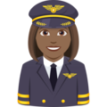 Woman Pilot Emoji Joypixels