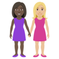 Women Holding Hands Emoji Joypixels