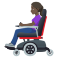 Woman In Motorized Wheelchair Emoji Joypixels