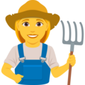 Woman Farmer Emoji Joypixels