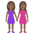 Women Holding Hands Emoji Joypixels