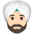 Man Wearing Turban Emoji Joypixels