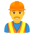 Man Construction Worker Emoji Joypixels