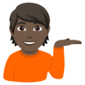 Person Tipping Hand Emoji Joypixels