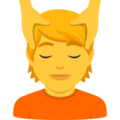 Person Getting Massage Emoji Joypixels
