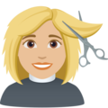 Woman Getting Haircut Emoji Joypixels