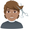 Person Getting Haircut Emoji Joypixels