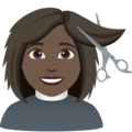 Woman Getting Haircut Emoji Joypixels