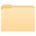 File Folder Emoji Joypixels