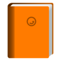 Orange Book Emoji Joypixels