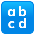 Input Latin Lowercase Emoji Joypixels