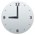 Nine Oclock Emoji Joypixels