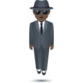Person In Suit Levitating Emoji Joypixels