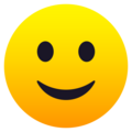 Slightly Smiling Face Emoji Joypixels