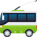 Trolleybus Emoji Joypixels