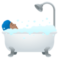 Person Taking Bath Emoji Joypixels