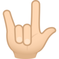 Love You Gesture Emoji Joypixels