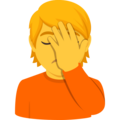 Person Facepalming Emoji Joypixels