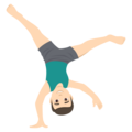 Man Cartwheeling Emoji Joypixels
