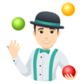 Man Juggling Emoji Joypixels