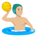 Man Playing Water Polo Emoji Joypixels