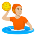 Person Playing Water Polo Emoji Joypixels