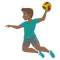 Man Playing Handball Emoji Joypixels