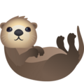Otter Emoji Joypixels