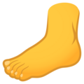 Foot Emoji Joypixels