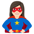 Woman Superhero Emoji Joypixels