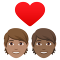 Couple With Heart Emoji Joypixels