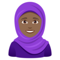 Person With Headscarf Emoji Joypixels