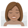 Woman In Steamy Room Emoji Joypixels