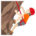 Person Climbing Emoji Joypixels