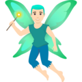 Man Fairy Emoji Joypixels
