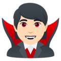 Vampire Emoji Joypixels
