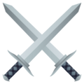 Crossed Swords Emoji Joypixels
