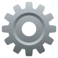Gear Emoji Joypixels