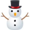 Snowman Without Snow Emoji Joypixels