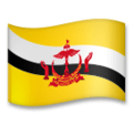 Flag Brunei Emoji Lg