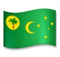 Flag Cocos Keeling Islands Emoji Lg