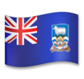 Flag Falkland Islands Emoji Lg