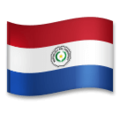 Flag Paraguay Emoji Lg