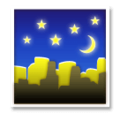 Night With Stars Emoji Lg