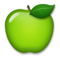 Green Apple Emoji Lg