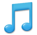 Musical Note Emoji Lg