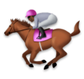 Horse Racing Emoji Lg
